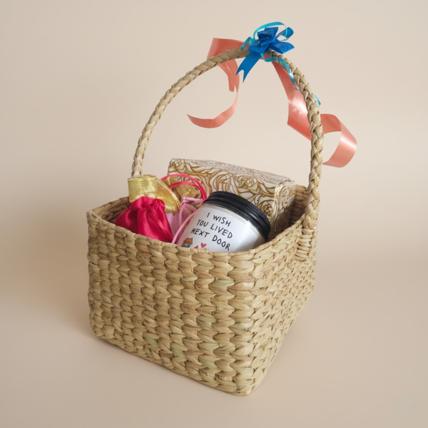 Handmade Woven Gift Basket