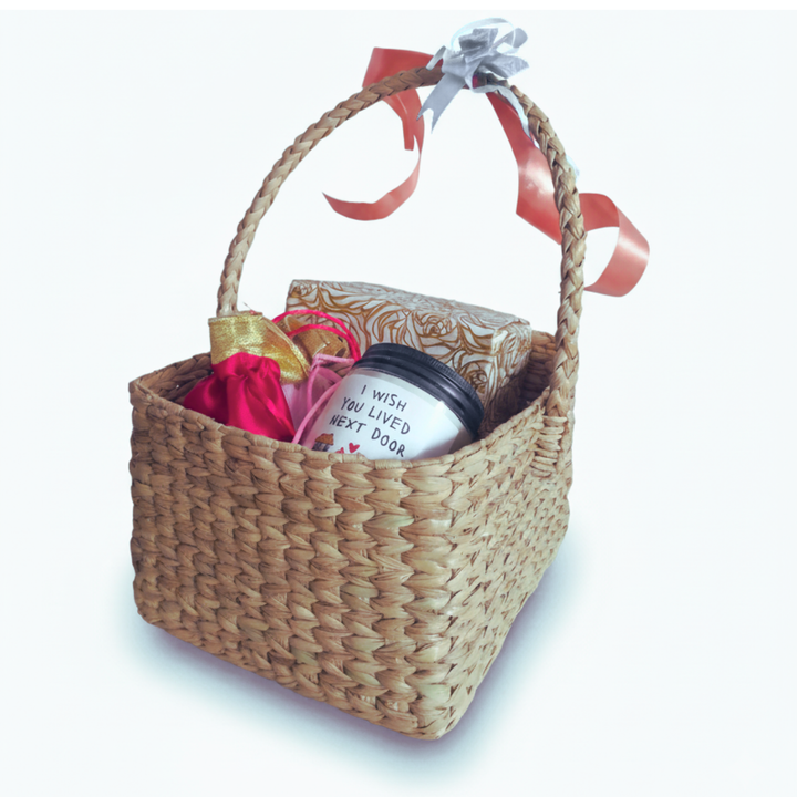 Handmade Woven Gift Basket