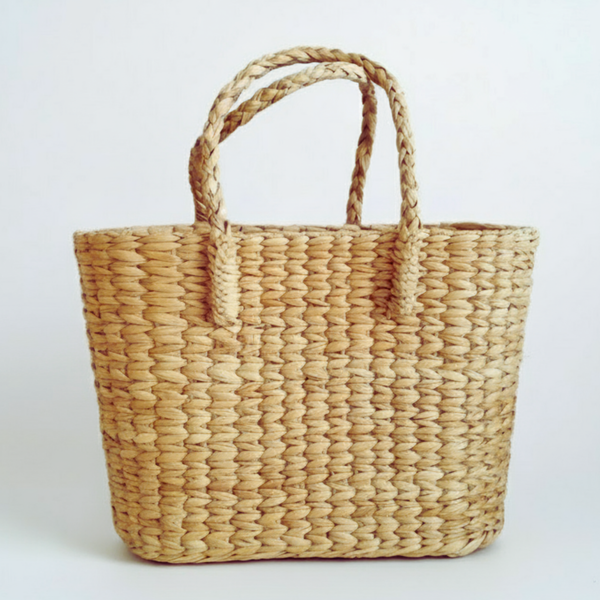 Handmade Straw Tote Bag – Eco-Friendly Large Woven Beach & Shopping Purse